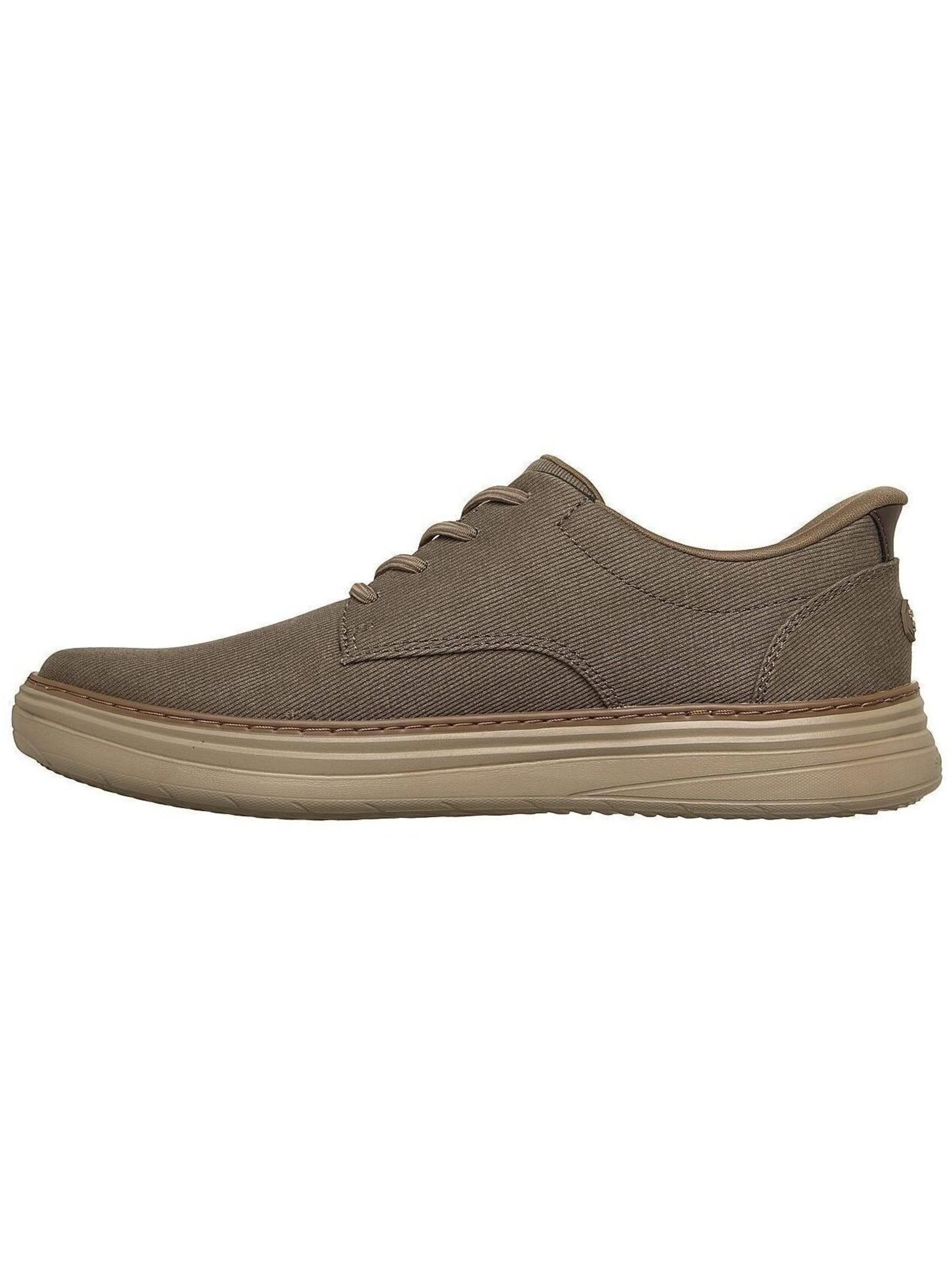 SKECHERS Sportschuh 'Hyland - Justino' in Braun: Vorderseite