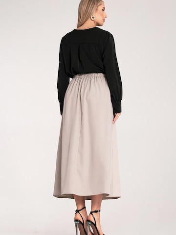 Gonna 'M1156' di Figl in beige