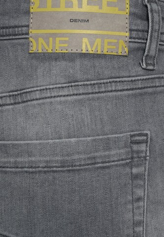 Street One MEN Regular Bermudajeans in Grau