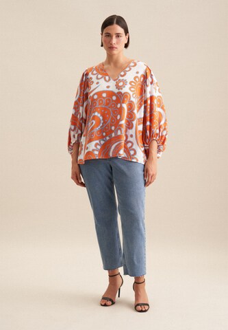 T-shirt 'Curvy' SEIDENSTICKER en orange