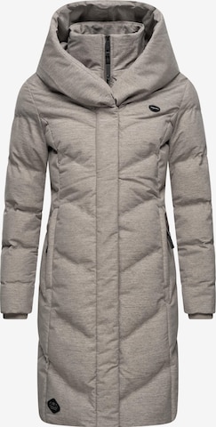 Ragwear Зимнее пальто 'Natalka' в Серый: спереди