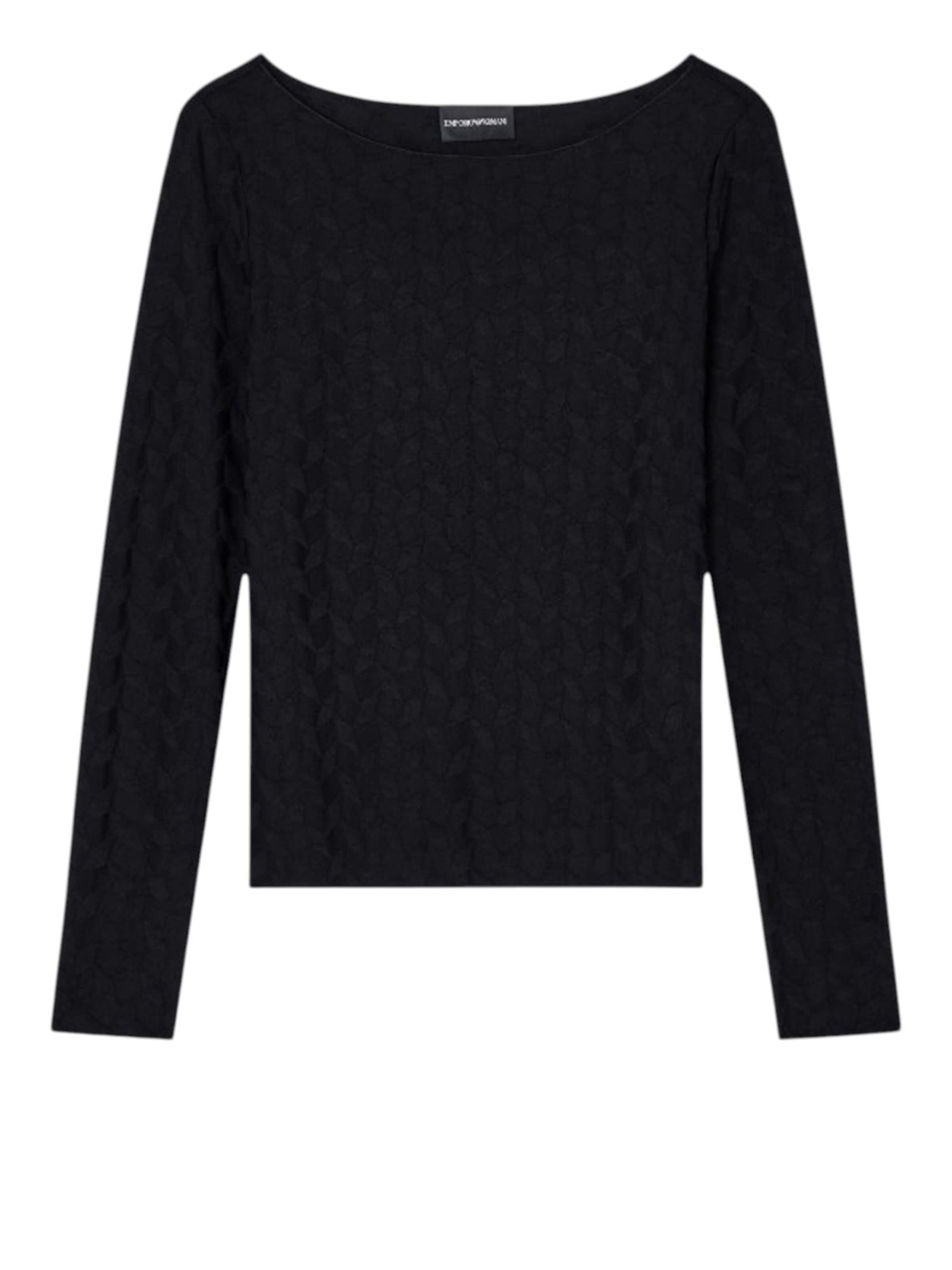 Emporio Armani Pullover‌‌‌‌‌‌‌ in Schwarz: Vorderseite