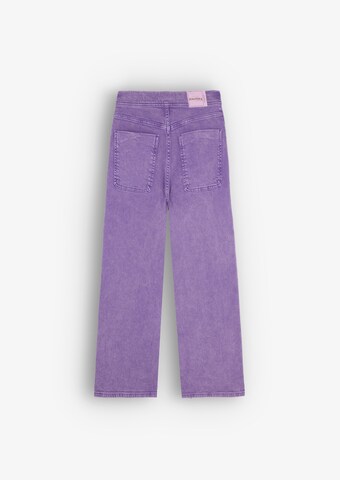 Scalpers Wide leg Jeans in Purple