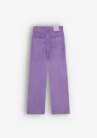 Scalpers Wide leg Jeans in Purple
