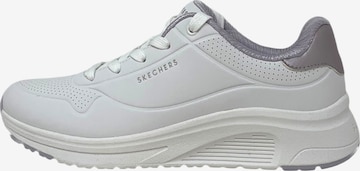 SKECHERS Sneakersy niskie 'UNO LITE 2' w kolorze biały: przód
