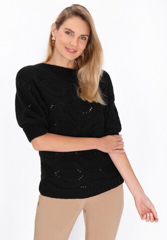Usha - Pullover em preto