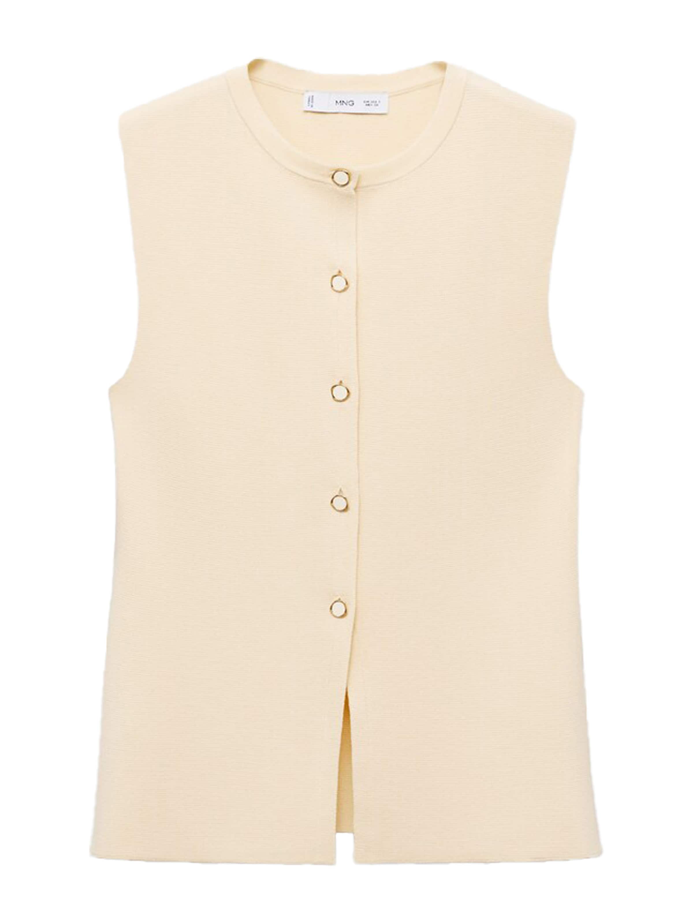 MANGO Vest 'MATILDA' i beige: forside