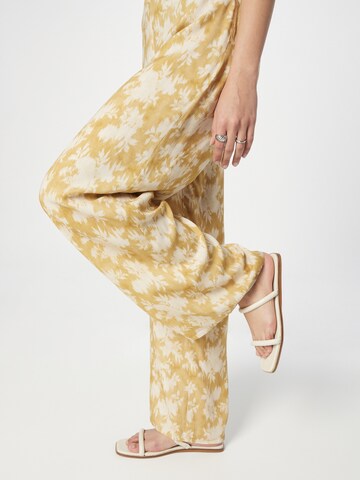 Wide Leg Pantalon 'ARROYO' Designers Society en jaune