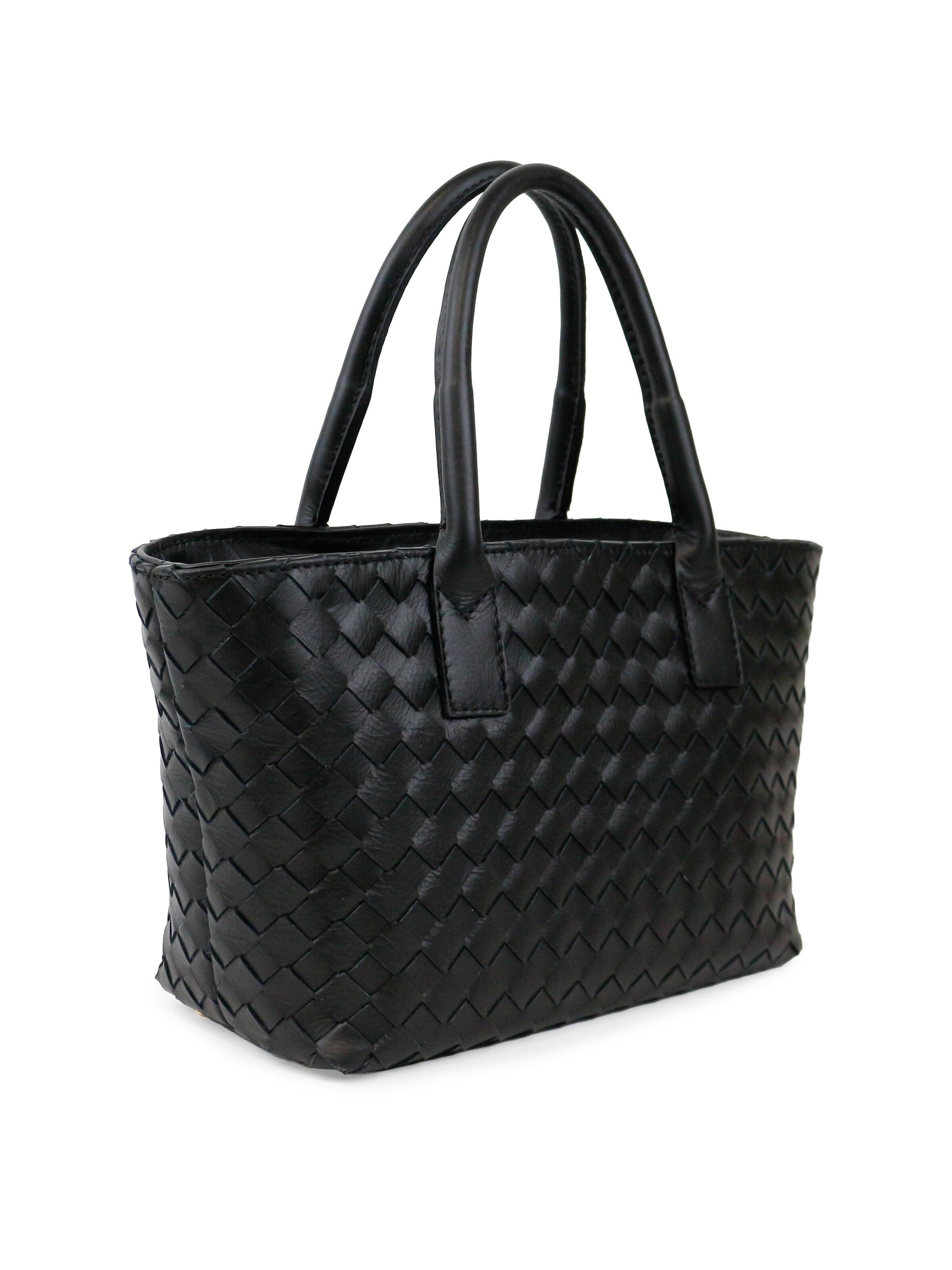 Sacs à main 'L'intrecciata' SARA BY JG en noir