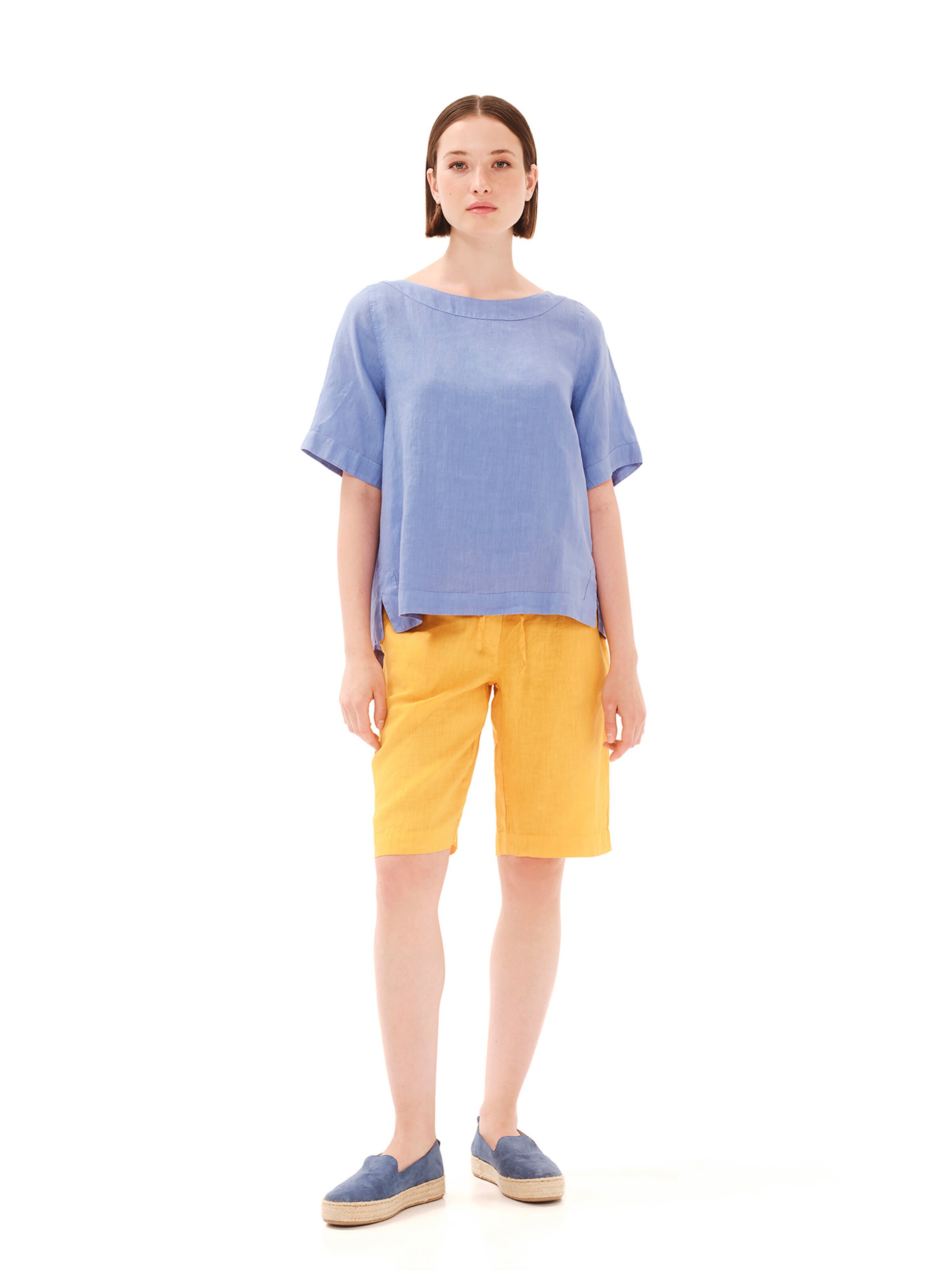 Haris Cotton Blouse 'Haris Cotton' in Blauw