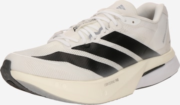 Chaussure de course 'ADIZERO BOSTON 13' ADIDAS PERFORMANCE en blanc : devant