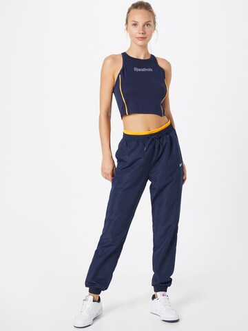 Reebok Sportovní top – modrá