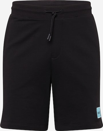 HUGO Red Regular Trousers 'Diz' in Black: front