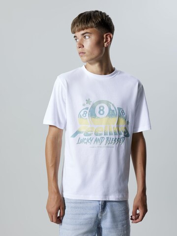 NAME IT - Camiseta en blanco: frente