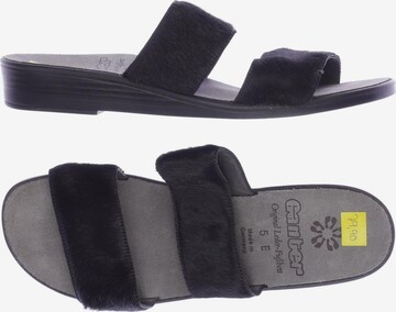 Ganter Sandalen 38 in Schwarz: predná strana