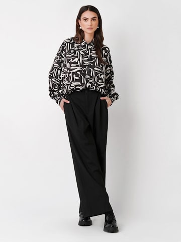 DESOTO Blouse 'Lena' in Zwart
