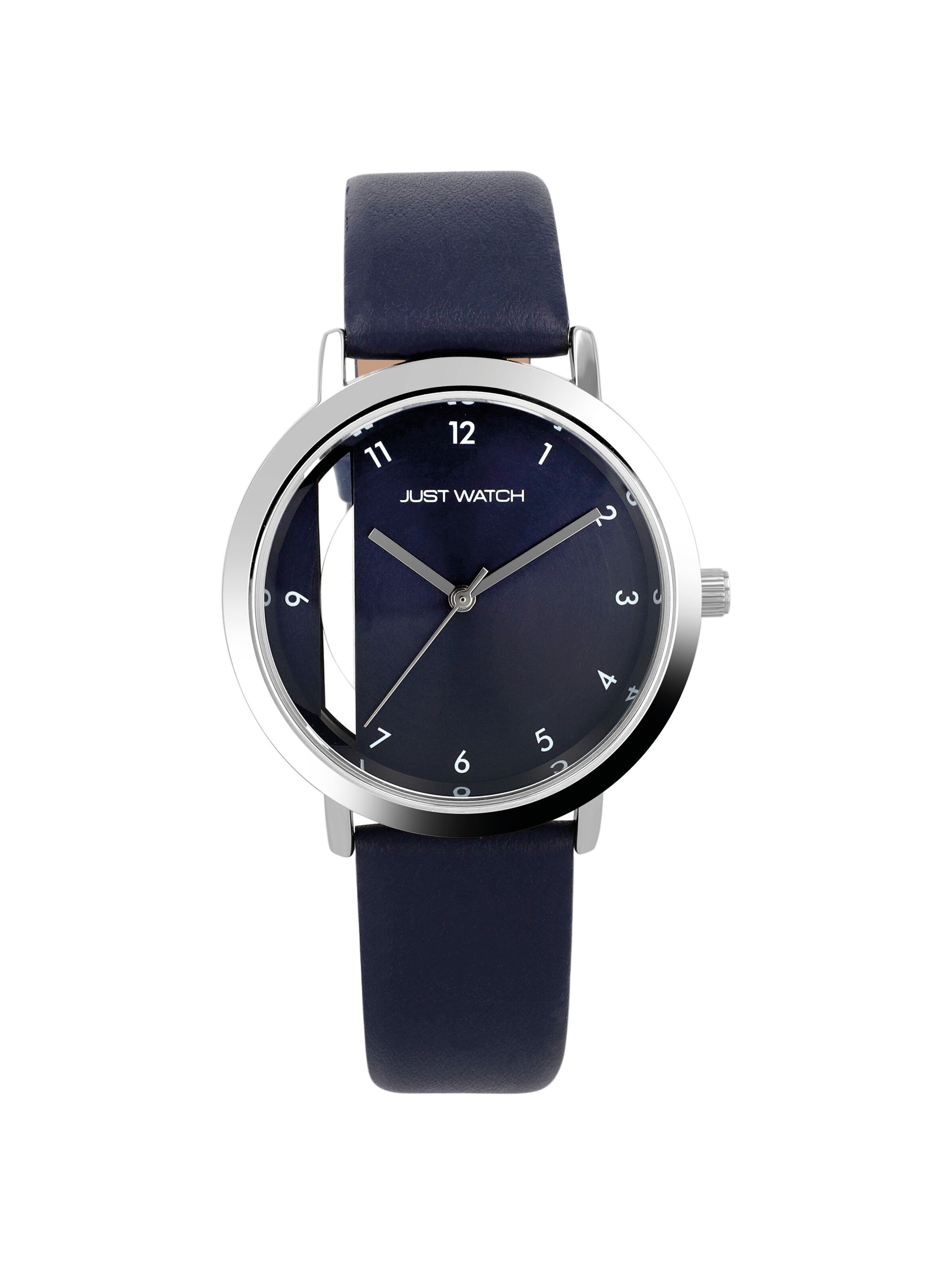 Just Watch Analog Watch 'Mila, Datumsanzeige' in Blue: front