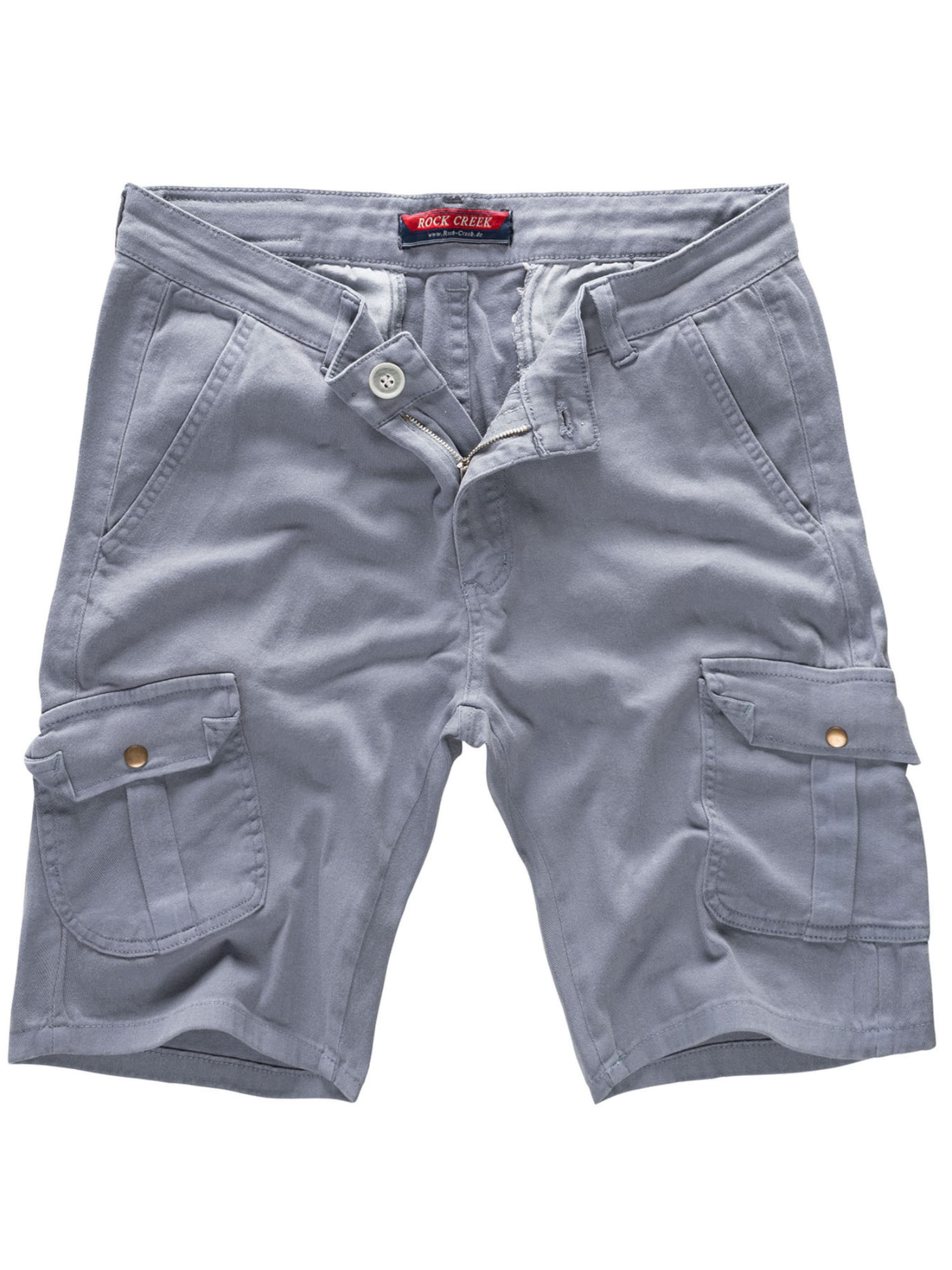 Rock Creek Shorts in Grau: Vorderseite