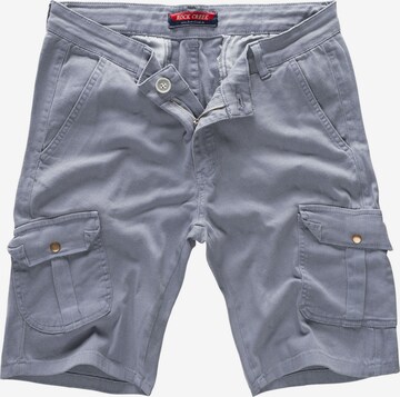 Rock Creek Regular Cargo Pants in Grey: front