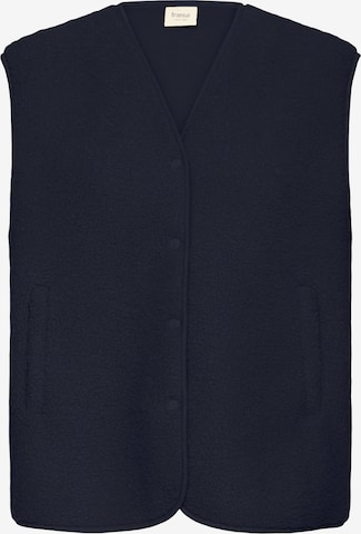 FransaKardigan bez rukava 'FRGWYNNE' - plava boja: prednji dio