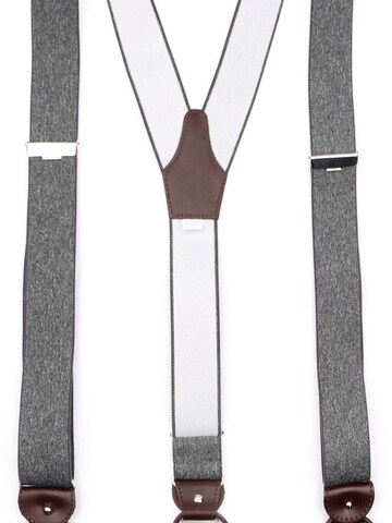 Profuomo Suspenders in Grey