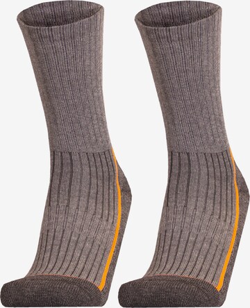 UphillSport Athletic Socks 'SAANA' in Grey