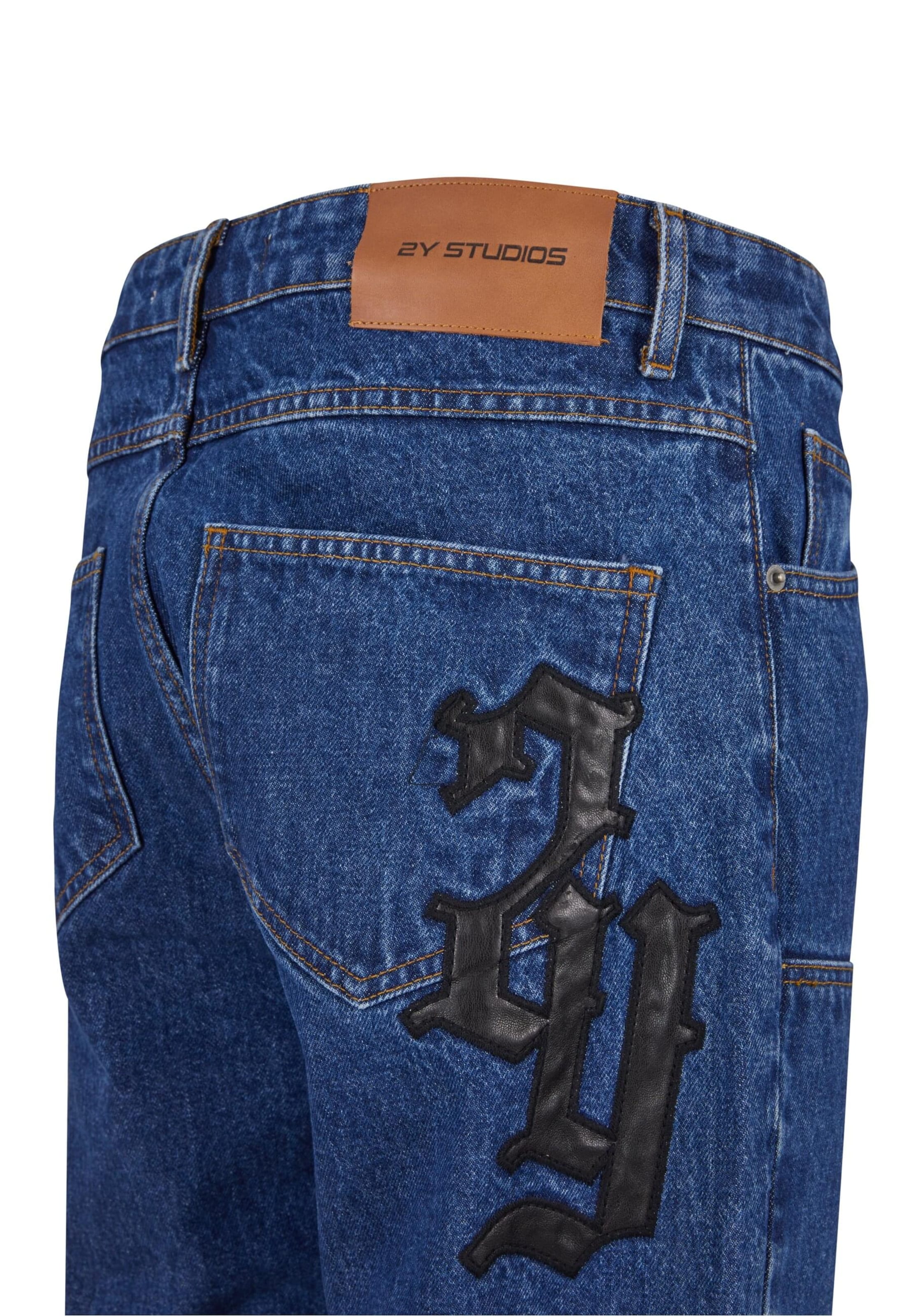 2Y Studios Regular Jeans 'Cavo Carpenter' in Blue