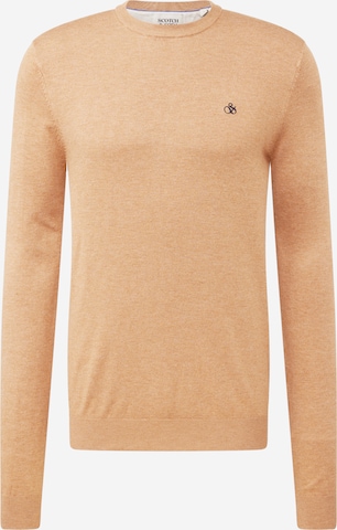 SCOTCH & SODA Sweater 'Essentials' in Beige: front