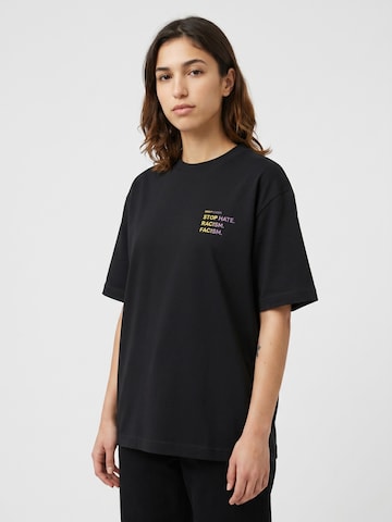 DROP.GOODS Oversized Shirt 'Statement' in Black