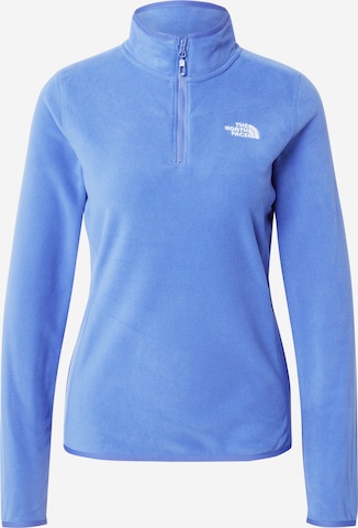 THE NORTH FACE Športová mikina '100 GLACIER' - Fialová: predná strana