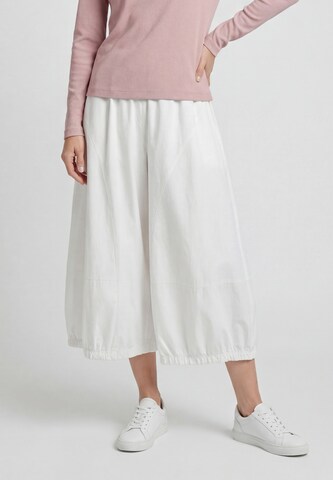 usha WHITE LABEL - Loosefit Calças em branco: frente