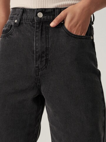 The Fated Wide leg Jeans 'SAIL ' in Zwart