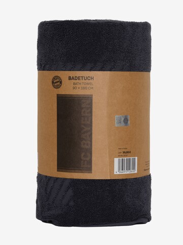 FC BAYERN MÜNCHEN Shower Towel 'FC Bayern München' in Grey