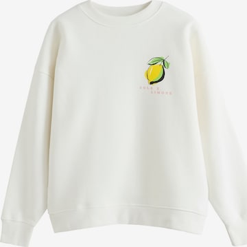 Next Sweatshirt in Weiß: Vorderseite