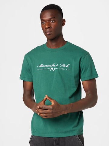 Abercrombie & Fitch Shirt in Green: front