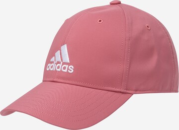 rožinė ADIDAS SPORTSWEAR Sportinė kepurė 'Lightweight Embroidered': priekis