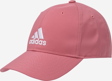 ADIDAS SPORTSWEAR - Gorra deportiva 'Lightweight Embroidered' en rosa: frente