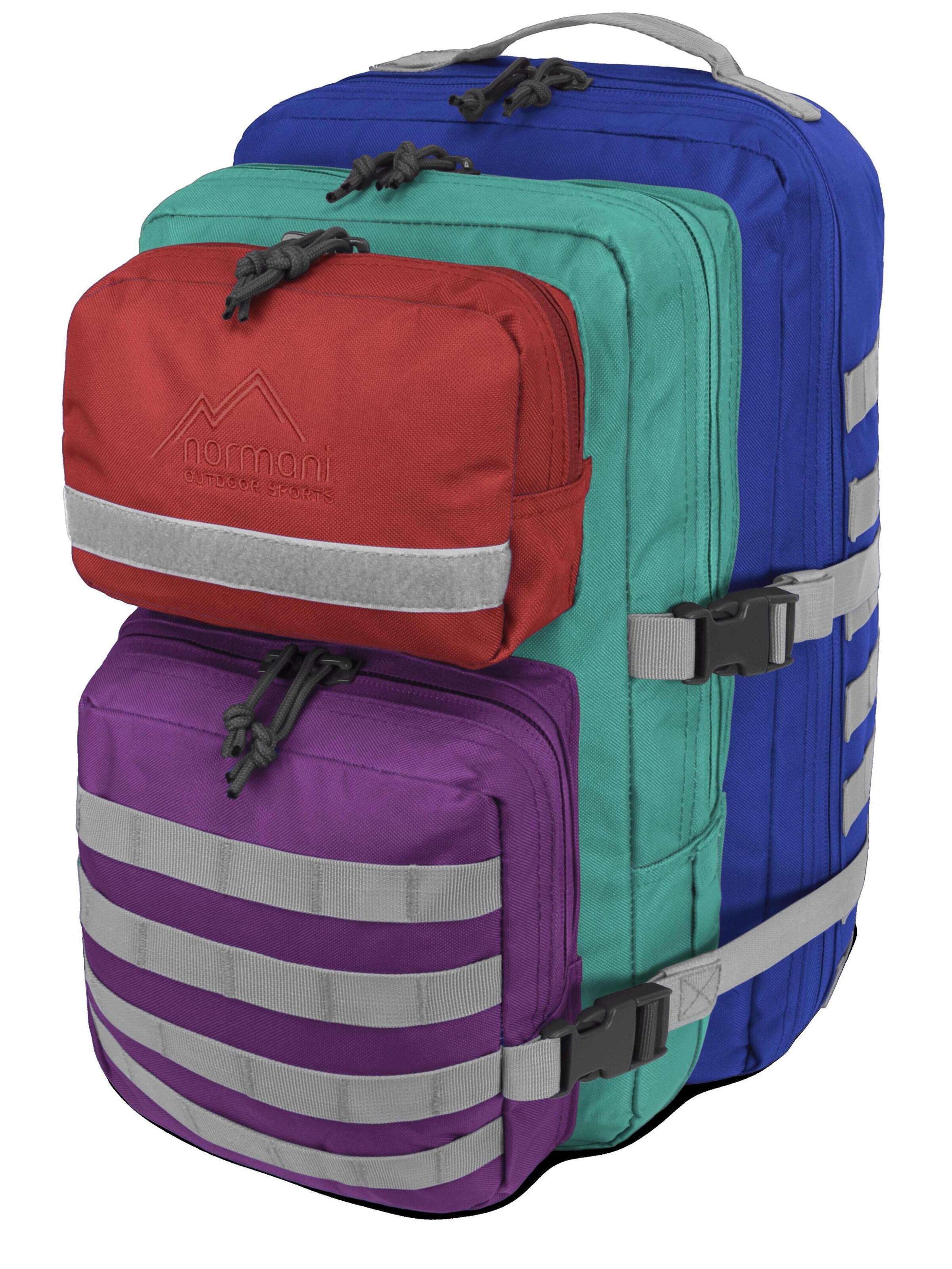 normani Rugzak ' Bedrock ' in Gemengde kleuren: voorkant