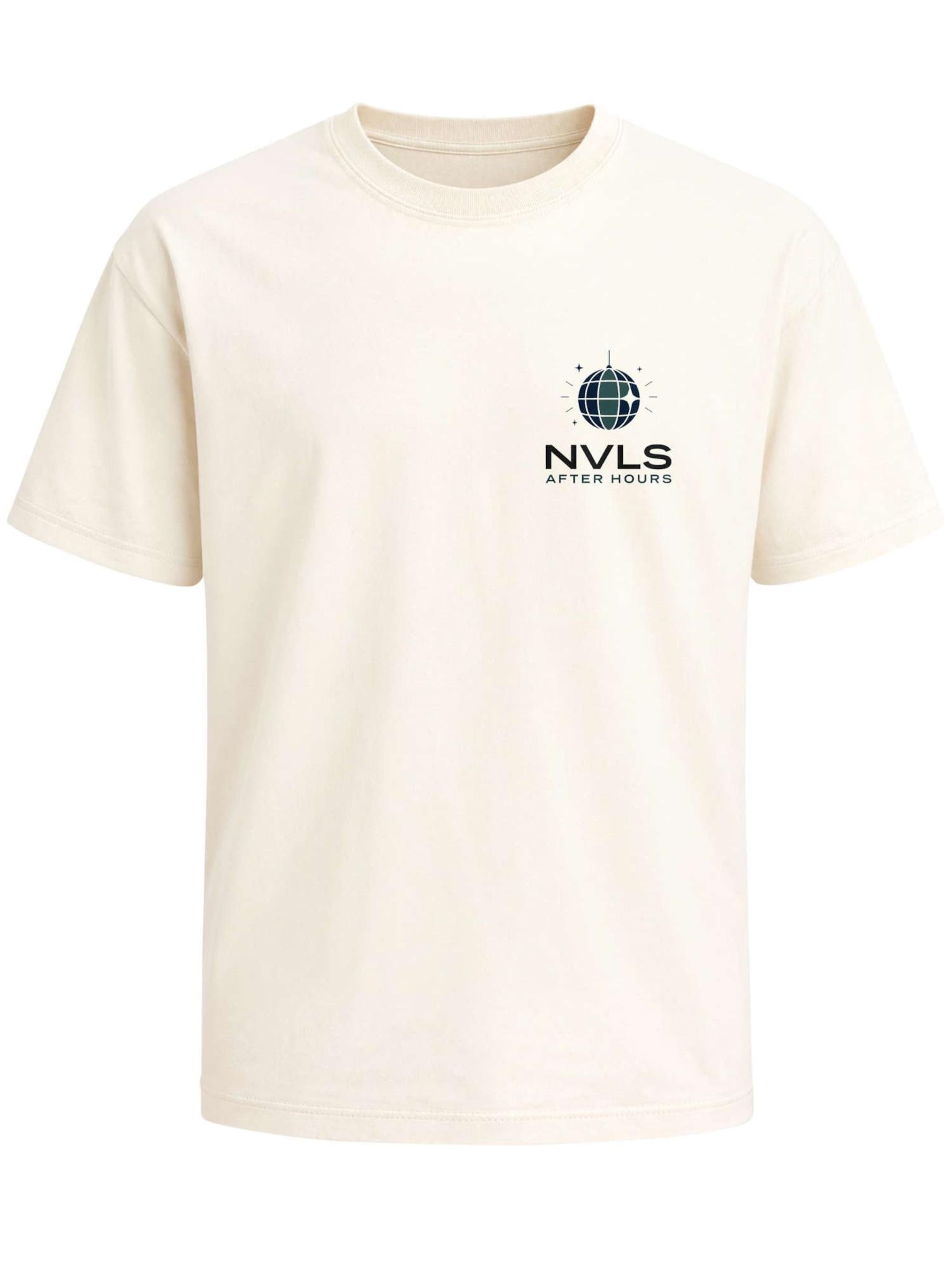 Neverless Shirt 'NVLS After Hours'‌‌‌‌‌‌ in Beige