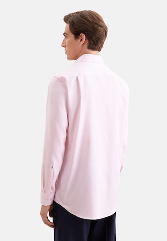 Coupe regular Chemise business SEIDENSTICKER en rose