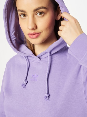 ADIDAS ORIGINALS - Sweatshirt 'Adicolor Essentials Fleece' em roxo