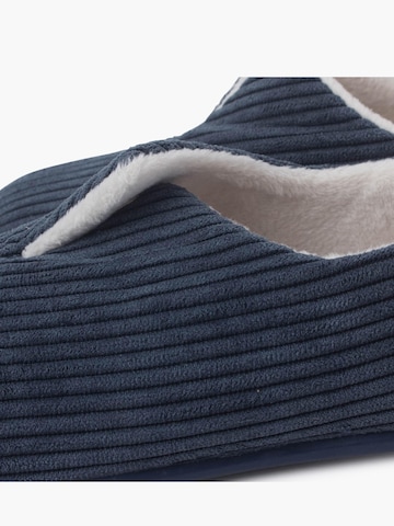 Pantoufle Pisamonas en bleu