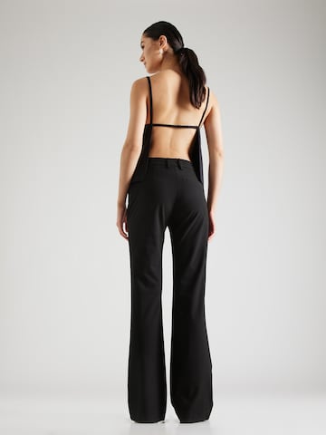 Bootcut Pantalon 'Kate' WEEKDAY en noir