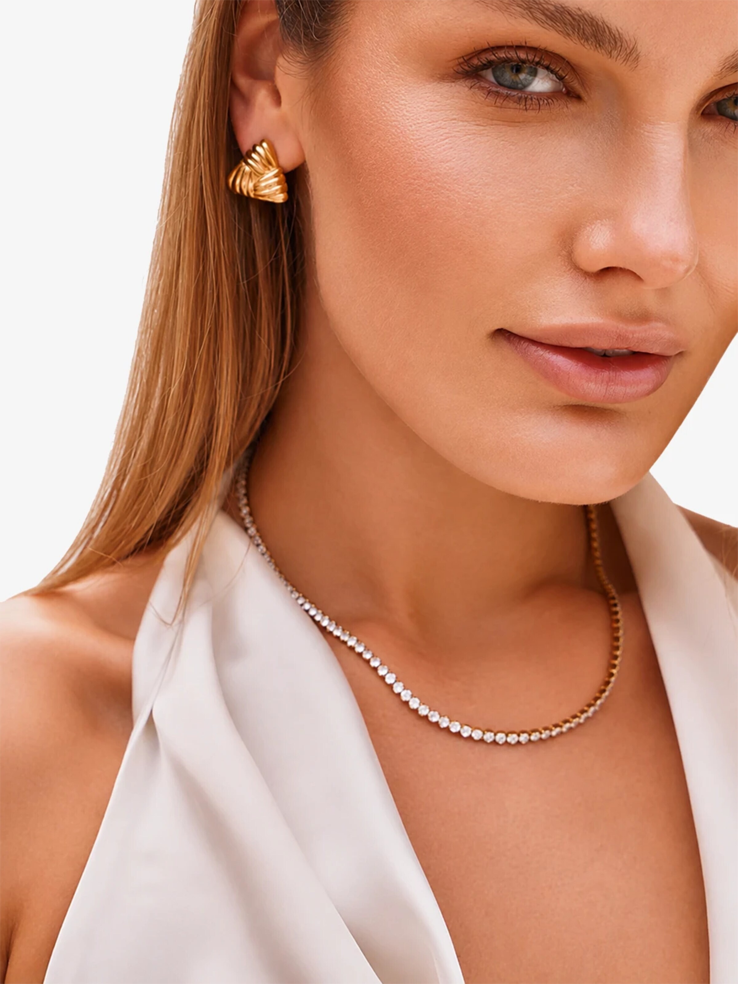 BURKER Watches Necklace 'Ava' in Gold: front