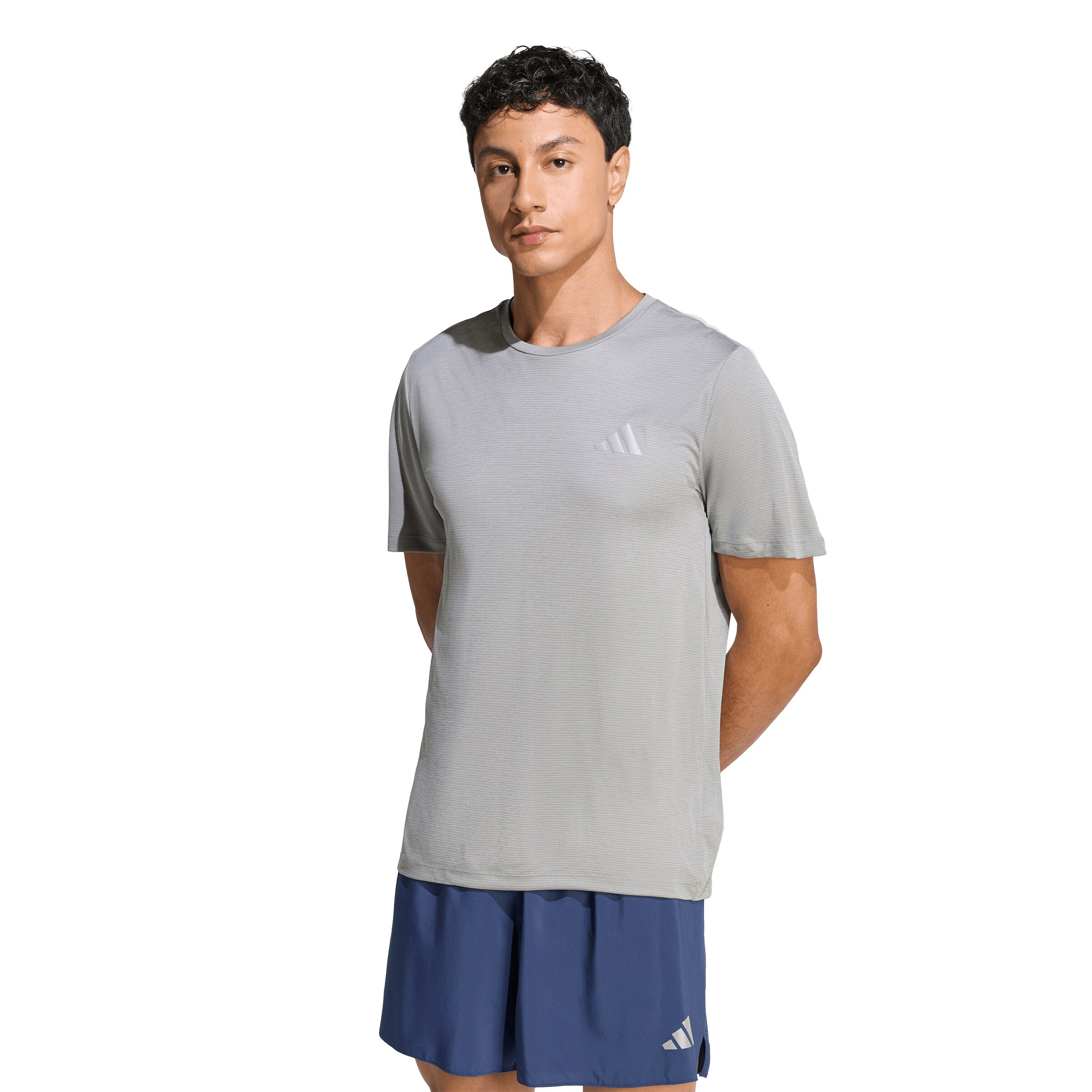 ADIDAS PERFORMANCE Λειτουργικό μπλουζάκι 'Adi365 Essentials' σε γκρι: μπροστά