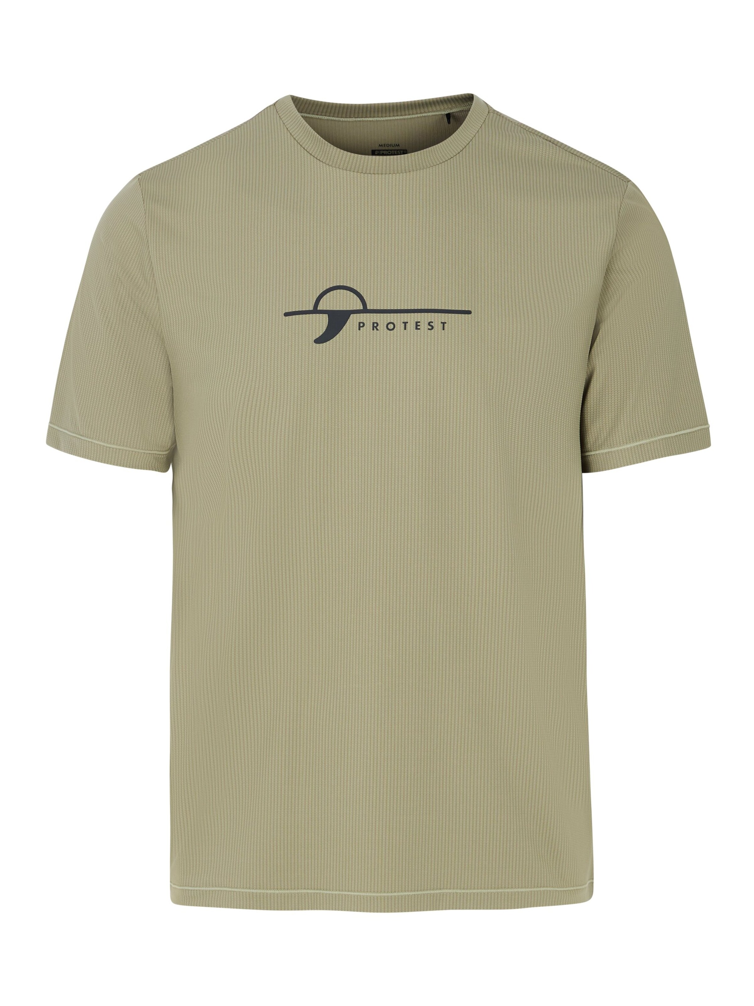 PROTEST Funktionsshirt 'PRTCore' in Grün: Vorderseite