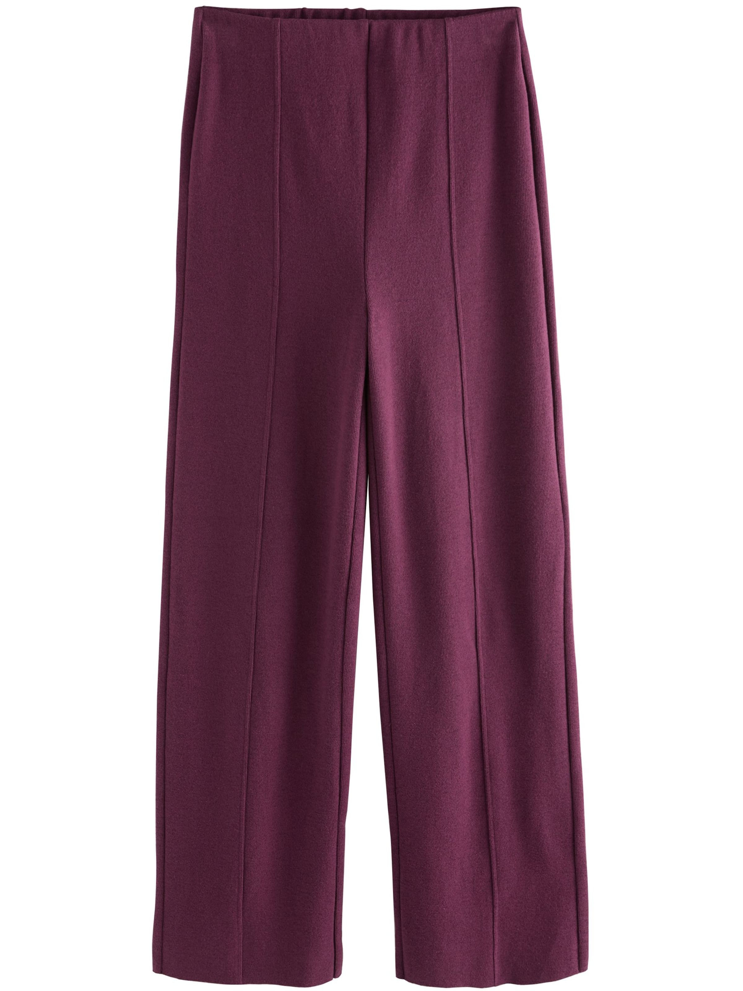 Next Široký strih Nohavice - Fialová: predná strana