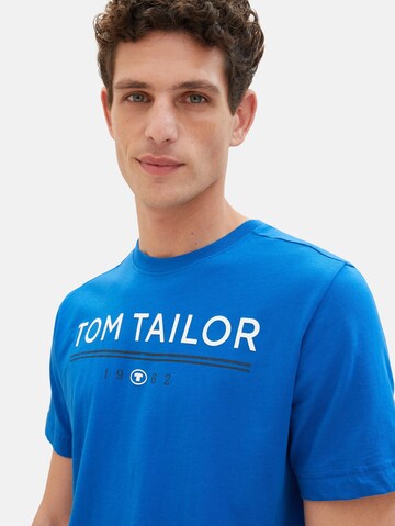 TOM TAILOR Тениска в синьо