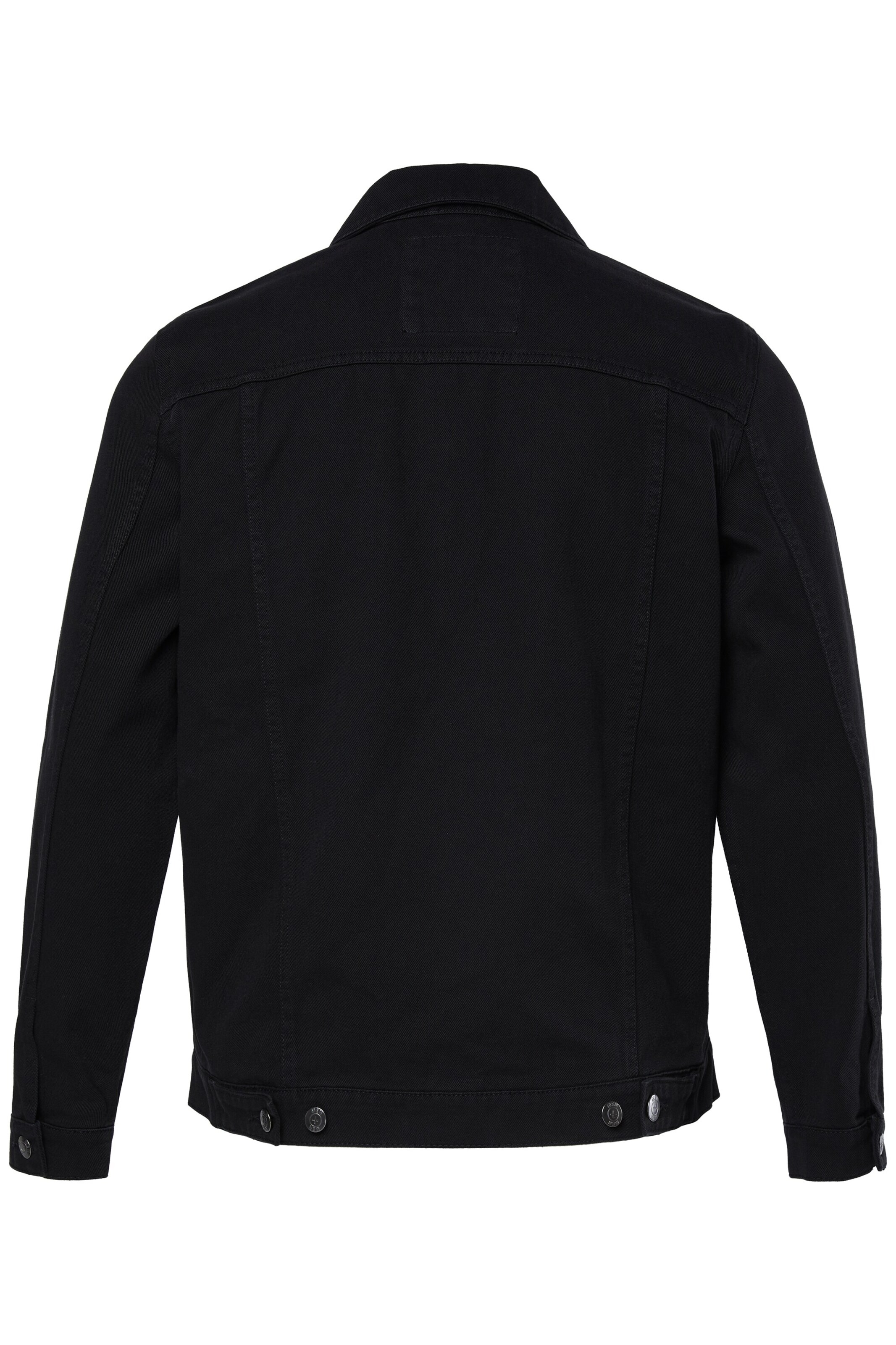 Men Plus Übergangsjacke in Schwarz