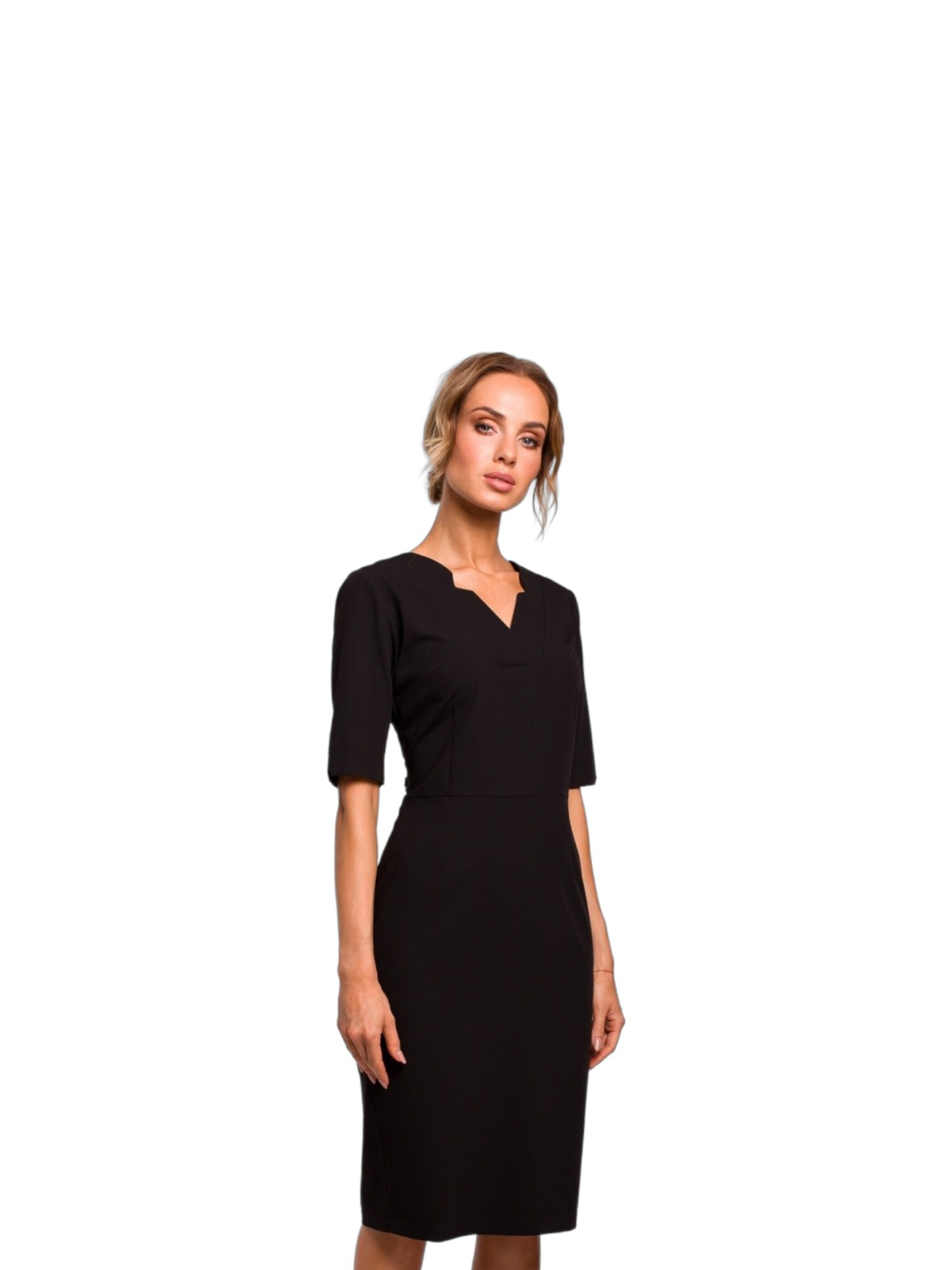 amorubi.com Kleid‌ in Schwarz: Vorderseite